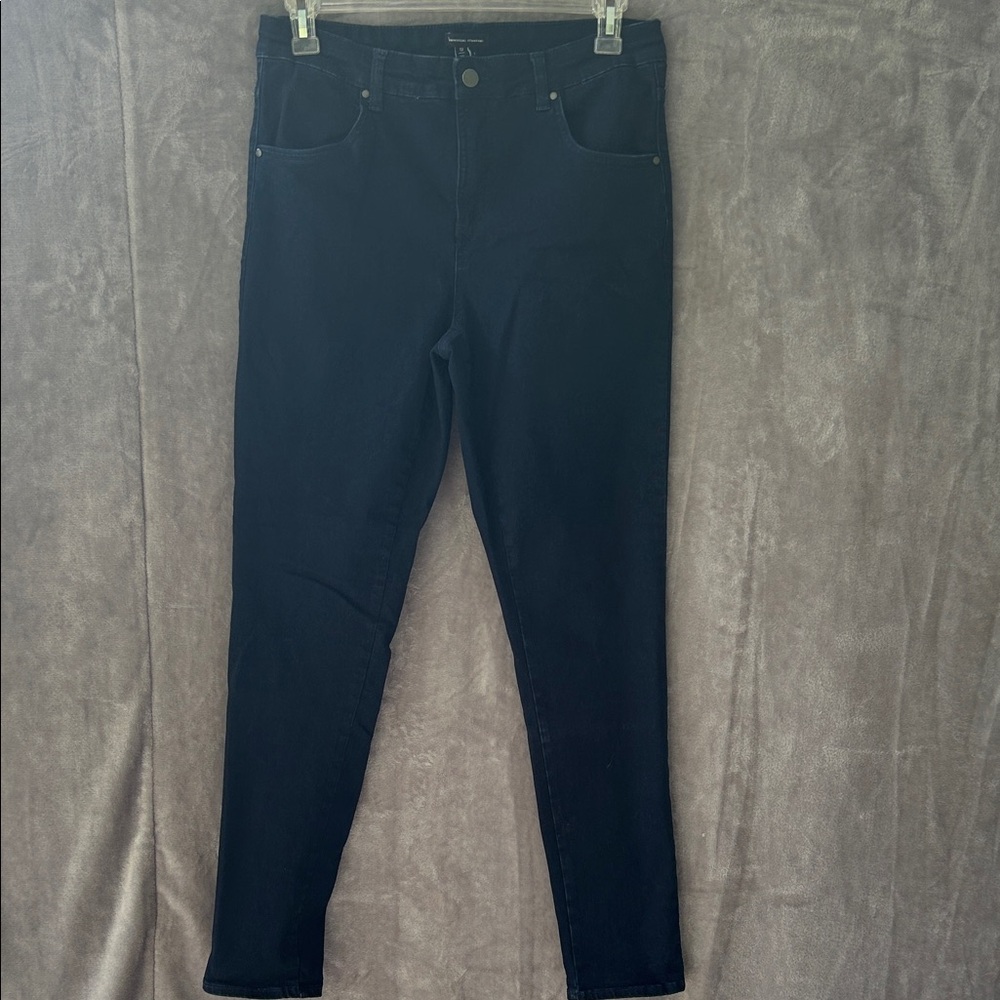 Universal Standard Dark Blue Denim Jeggings 12 Long